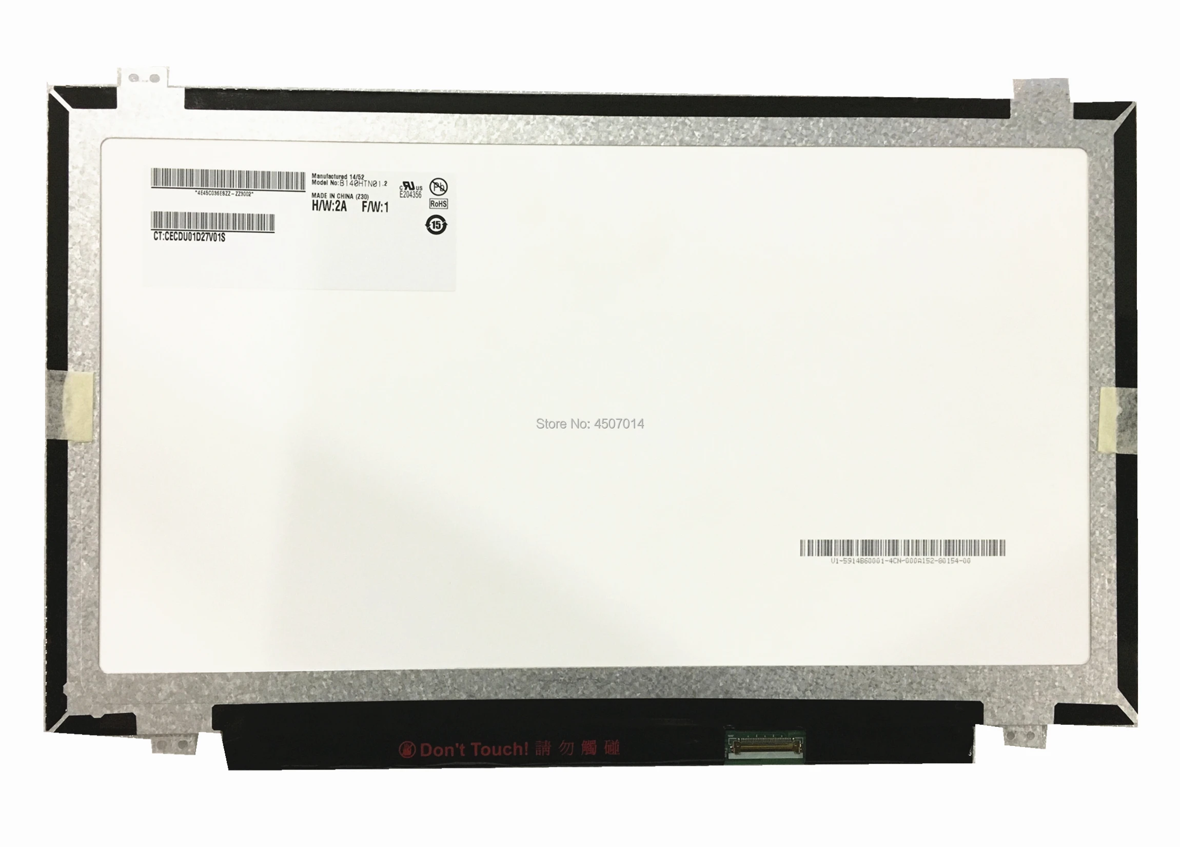  Free Shipping B140HTN01.2 B140HTN01.0 B140HTN01.1 HB140FH1-301 401 N140HGE-EA1 EB1 EAA Laptop Lcd S