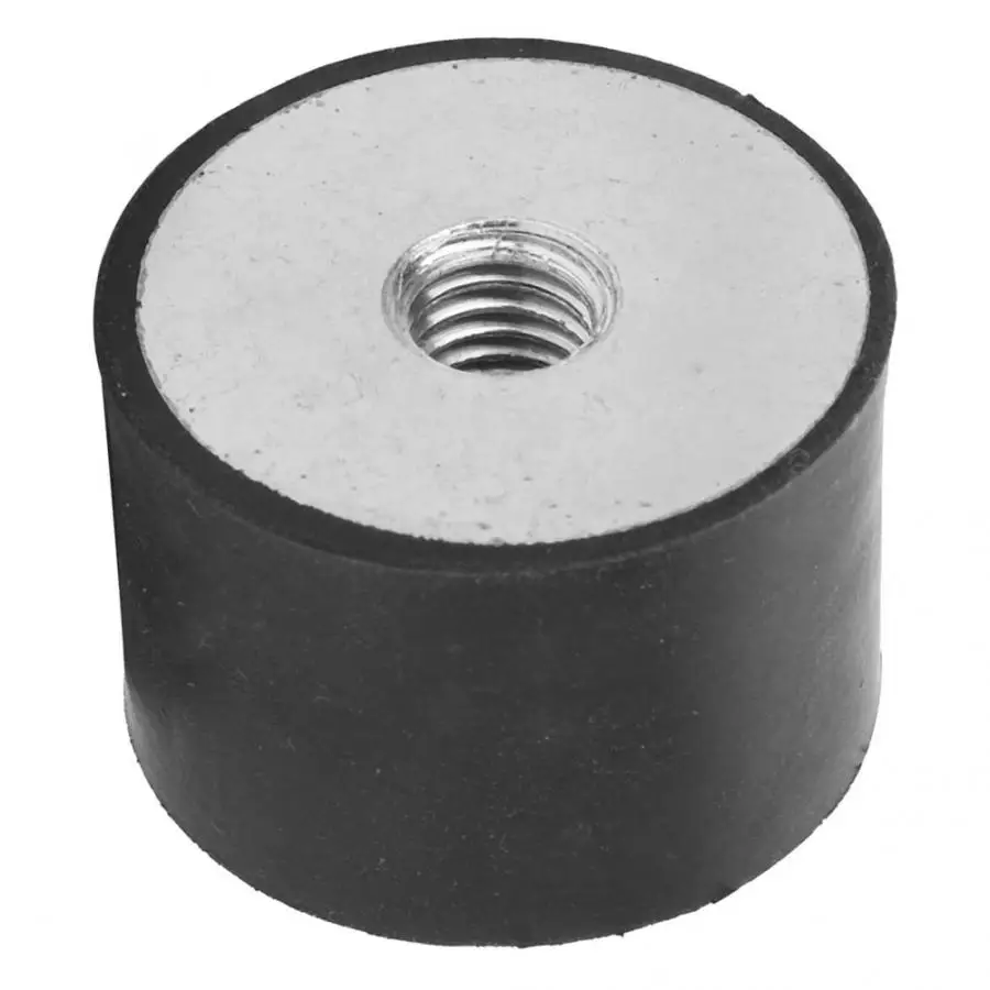 4pcs Female Thread Rubber Mount Anti-Vibration Rubber Mounts Bobbin Isolator Damper Anti Vibration Rubber Mount DE40*20 M8