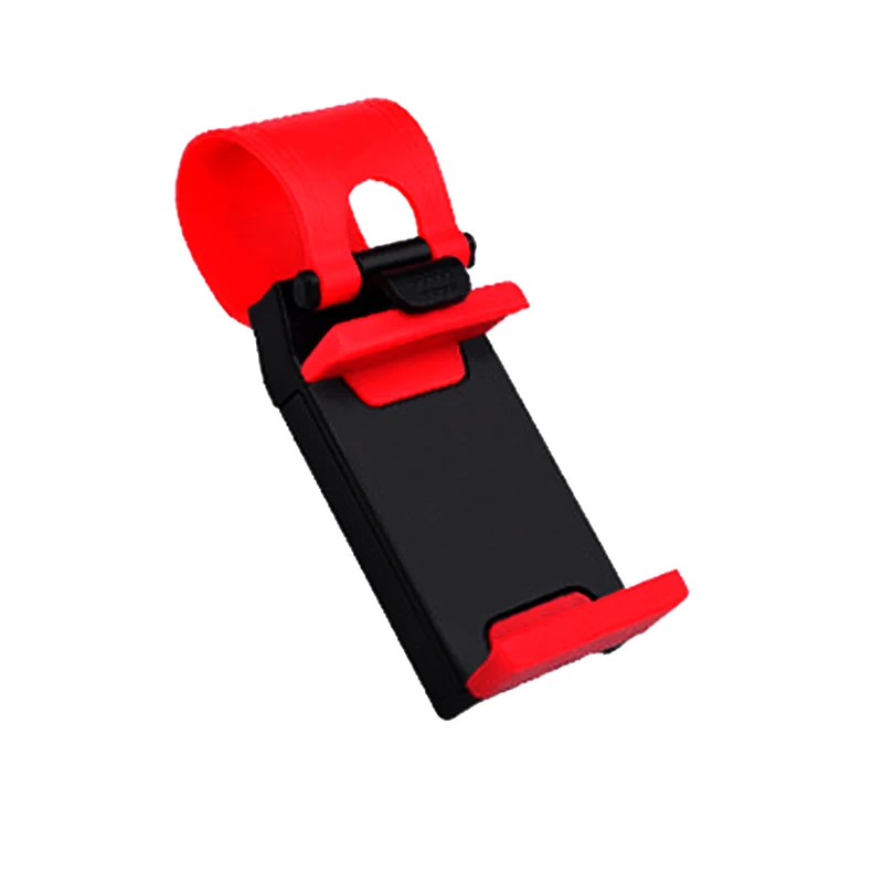 Универсальный автомобильный держатель для мобильного телефона на руль, крепление на велосипед, держатель с резиновой лентой, подставка для телефона, дисплей для HuaWei, iphone, gps