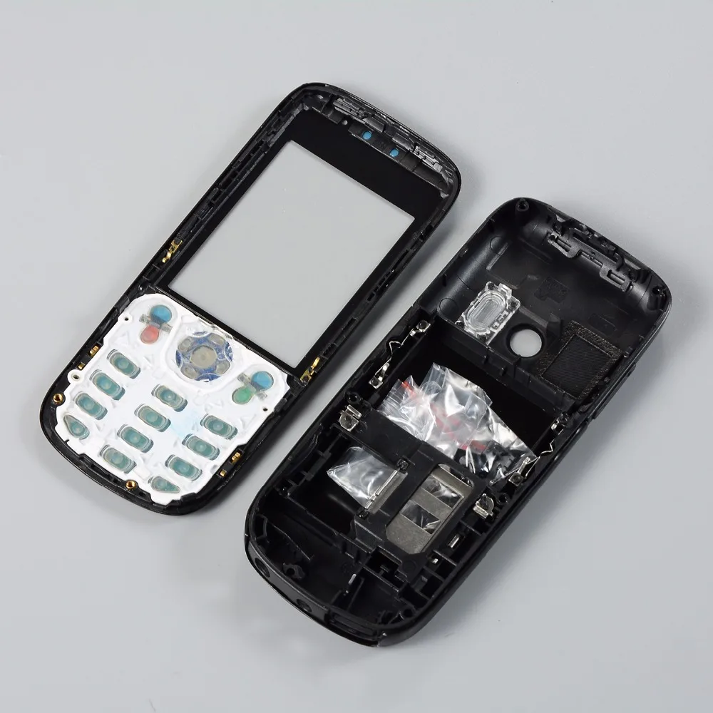 Для Nokia 6303 6303C металлический корпус передняя рамка+ средняя рамка+ задняя крышка батареи+ брелки+ Инструменты