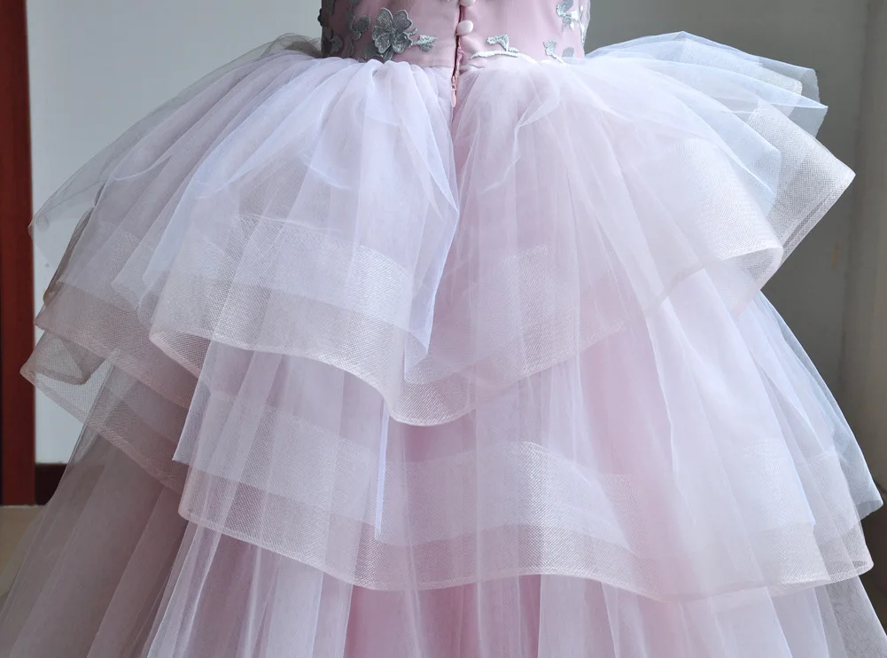 Вечерние платья для девочек; элегантное платье принцессы; костюмы для девочек; длинное платье для девочек; Длинные Платья с цветочным узором для девочек 4-15 лет