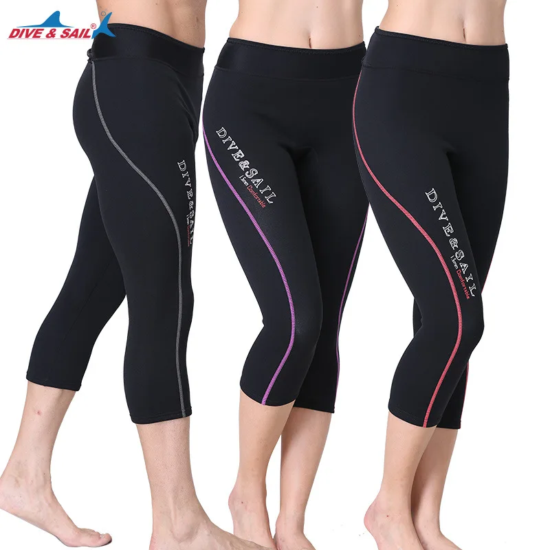 1.5MM Neoprene 3/4 Capri pants Diving Cropped Trousers For Men Or Women