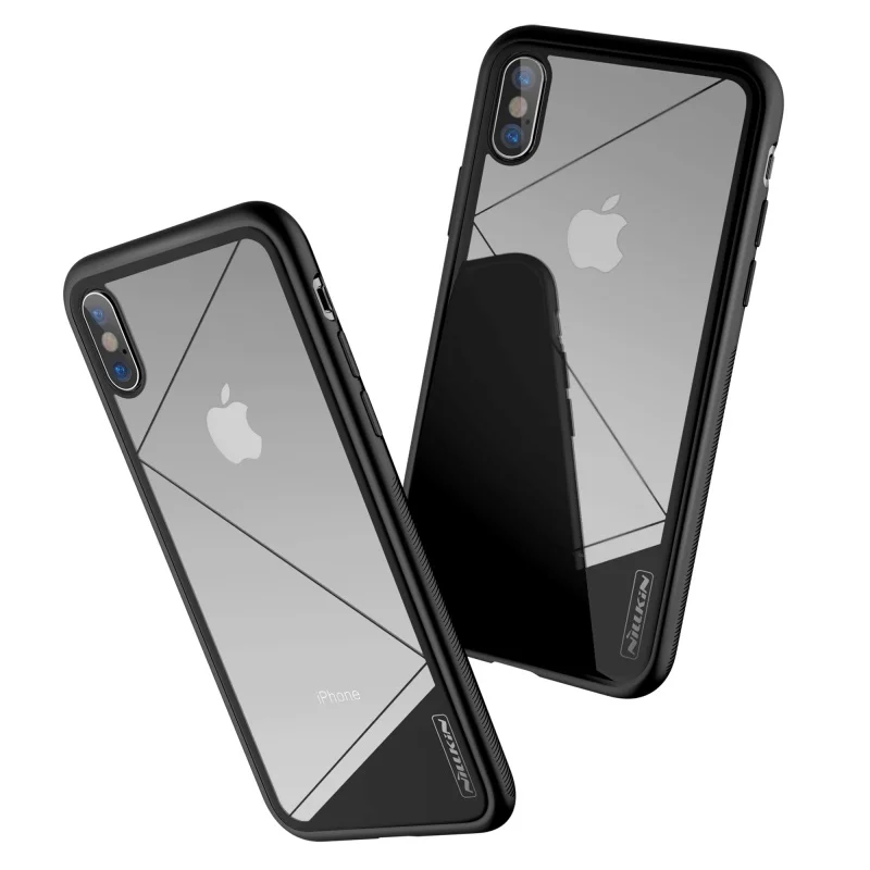 NILLKIN for iPhone X / 10 Phone Case Tempered Glass Drop proof Hybrid