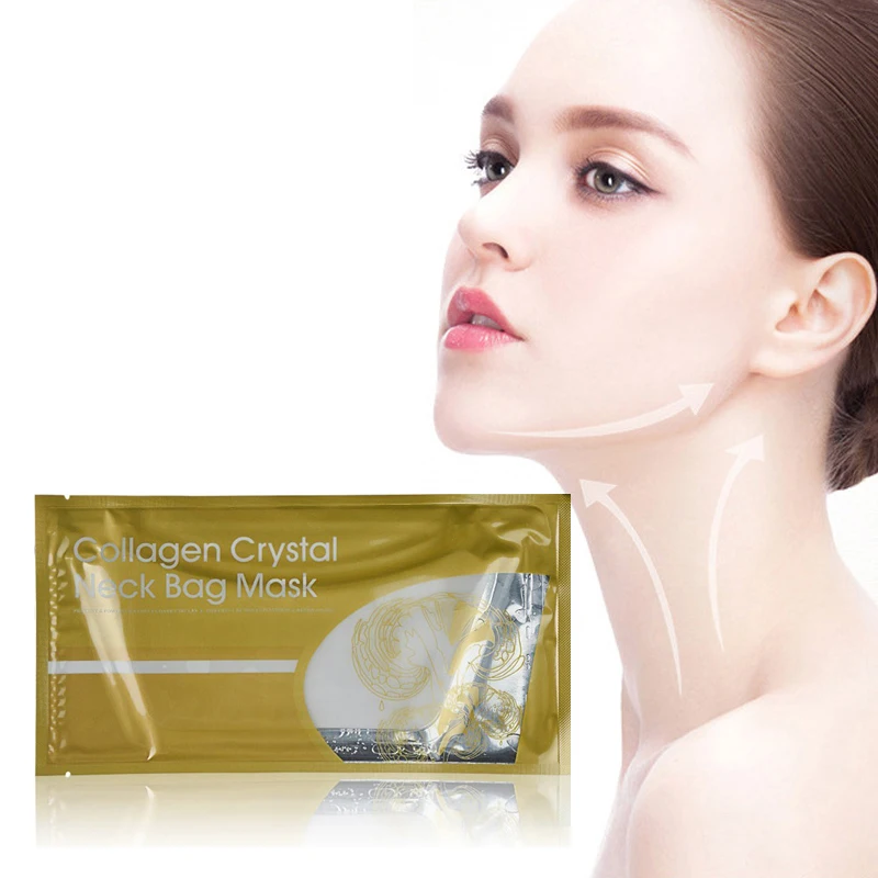 

Anti Aging Neck Mask Collagen Moisturizing Whitening Neck Care Mask Crystal Gel Patches Lifting Firming Skin Care Neck Mask Pad