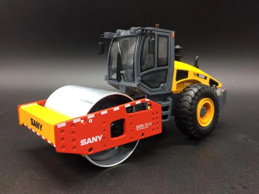 

1/35 Scale SANY YZ18C Single Road Roller Compactor Diecast Car Collection