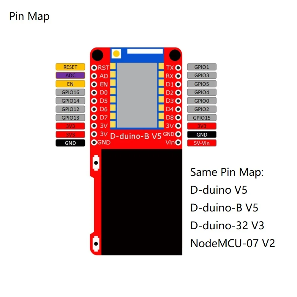 DSTIKE D duino B V5|kit kits|oled esp8266antenna wireless |