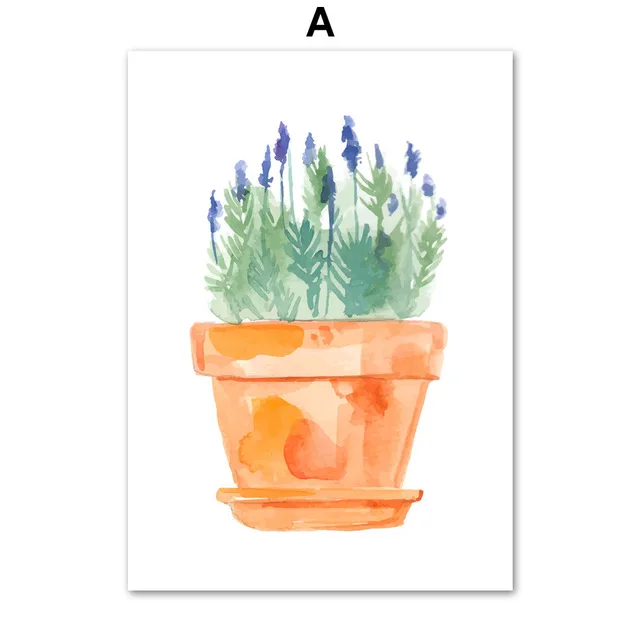 Watercolor-Potted-Flower-Wall-Art-Canvas-Posters-And-Prints-Canvas-Painting-Nordic-Poster-Wall-Pictures-For.jpg_640x640