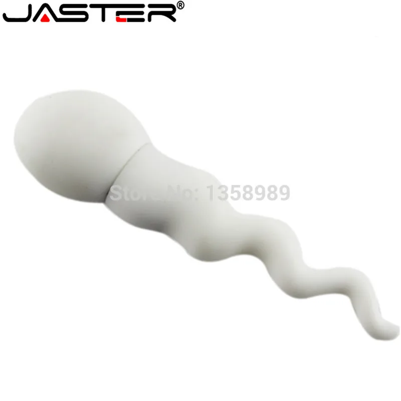 JASTER usb 2 0 флэш накопитель для спермы белый маленький диск памяти милый