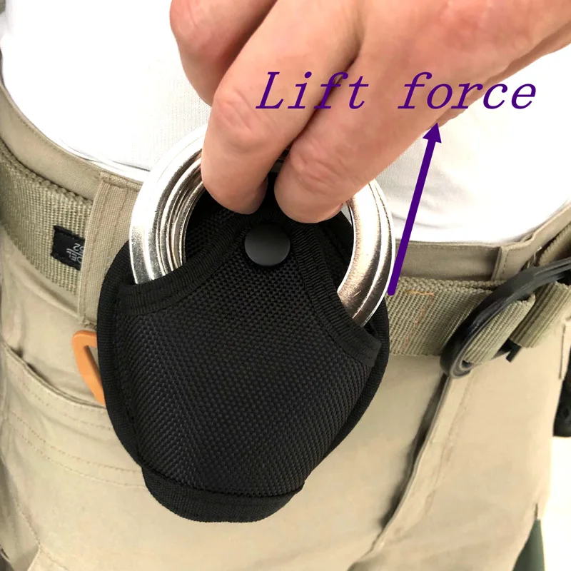 

Tactical Handcuff Holder Bag Military Standard Handcuff Case Belt Loop Pouch Multifunctional Universal Quick Pull Bag