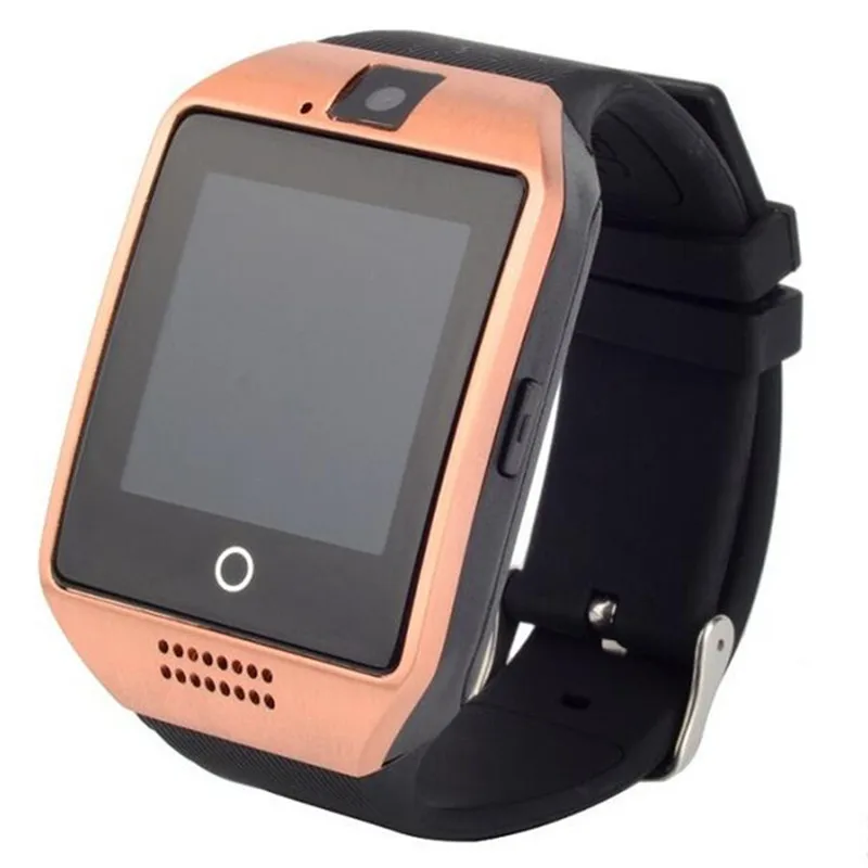 Bluetooth Q18 Смарт часы Android Smartwatch телефонный звонок SIM TF камера для IOS iPhone samsung HUAWEI