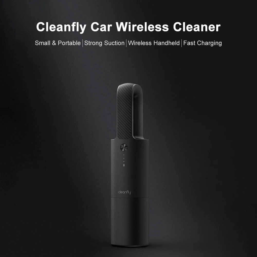 Xiao mi Cleanfly автомобильный пылеочиститель Coclean mi ni портативный беспроводной mi Быстрая зарядка для домашнего использования и уборки автомобиля пылесос