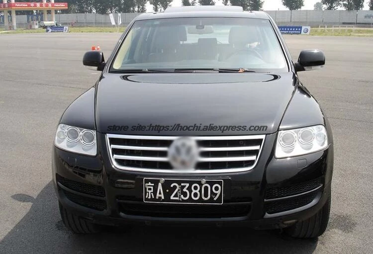 HochiTech ccfl ангельские глазки комплект белый 6000k ccfl halo кольца фары для Volkswagen VW Touareg 2003 2004 2005 2006