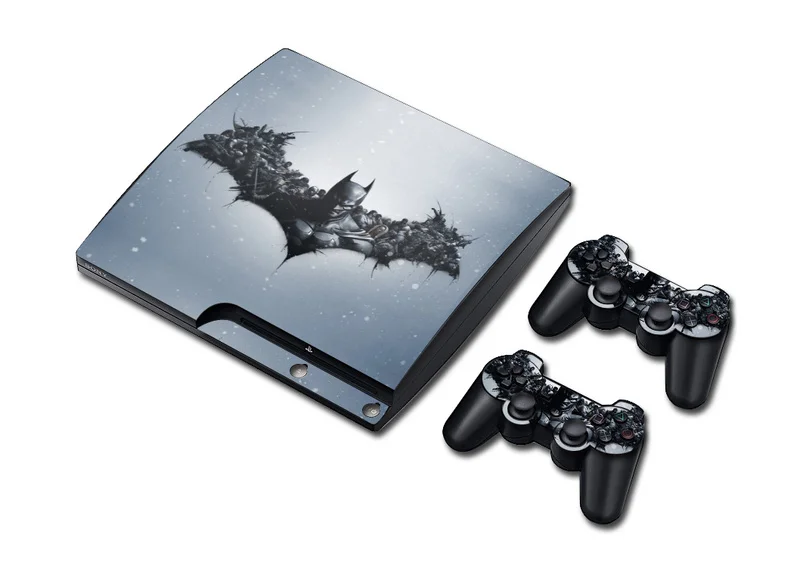 20sets Batman Game Skin Protective Vinyl Decal Sticker +2pcs controller