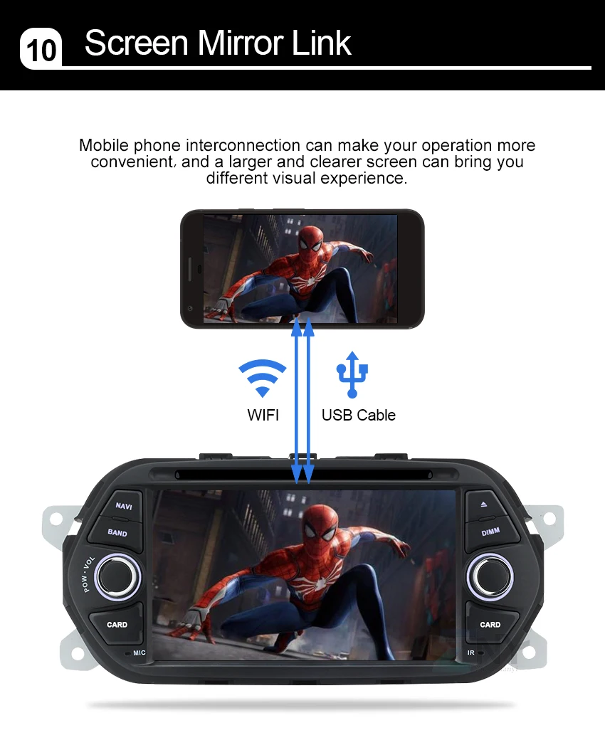 Discount 7" HD Android 8.1 Car GPS Stereo For Fiat Tipo Egea 2015 2016 2017 Auto DVD Radio FM RDS WiFi Audio Video Player Backup Camera 11