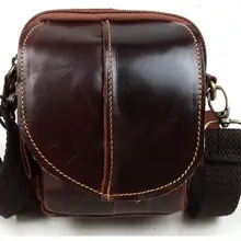 Новое поступление Натуральная кожа Мужская поясная небольшой лоскут Сумка мини сумка натуральной кожи поясная сумка первый слой кожи