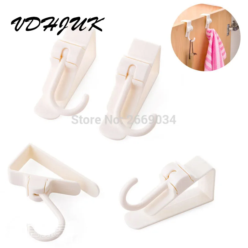 New Hanging clothes hanger kitchen trash bags from nail door creative