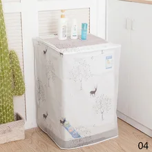 PEVA водонепроницаемый солнцезащитный чехол для стиральной машины водонепроницаемый чехол для стиральной машины защитный мешок для хранения пыли