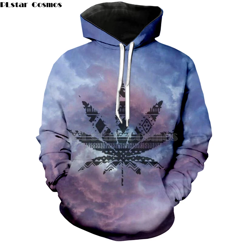 Толстовка PLstar Cosmos с капюшоном для мужчин и женщин свитшот принтом зеленых