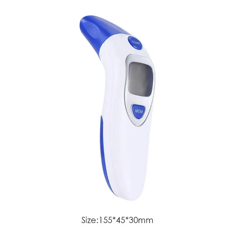 ЖК-цифровой инфракрасный термометр ушной лоб инфракрасный датчик Детский семейный взрослый Медицинский электронный термометр для ушей