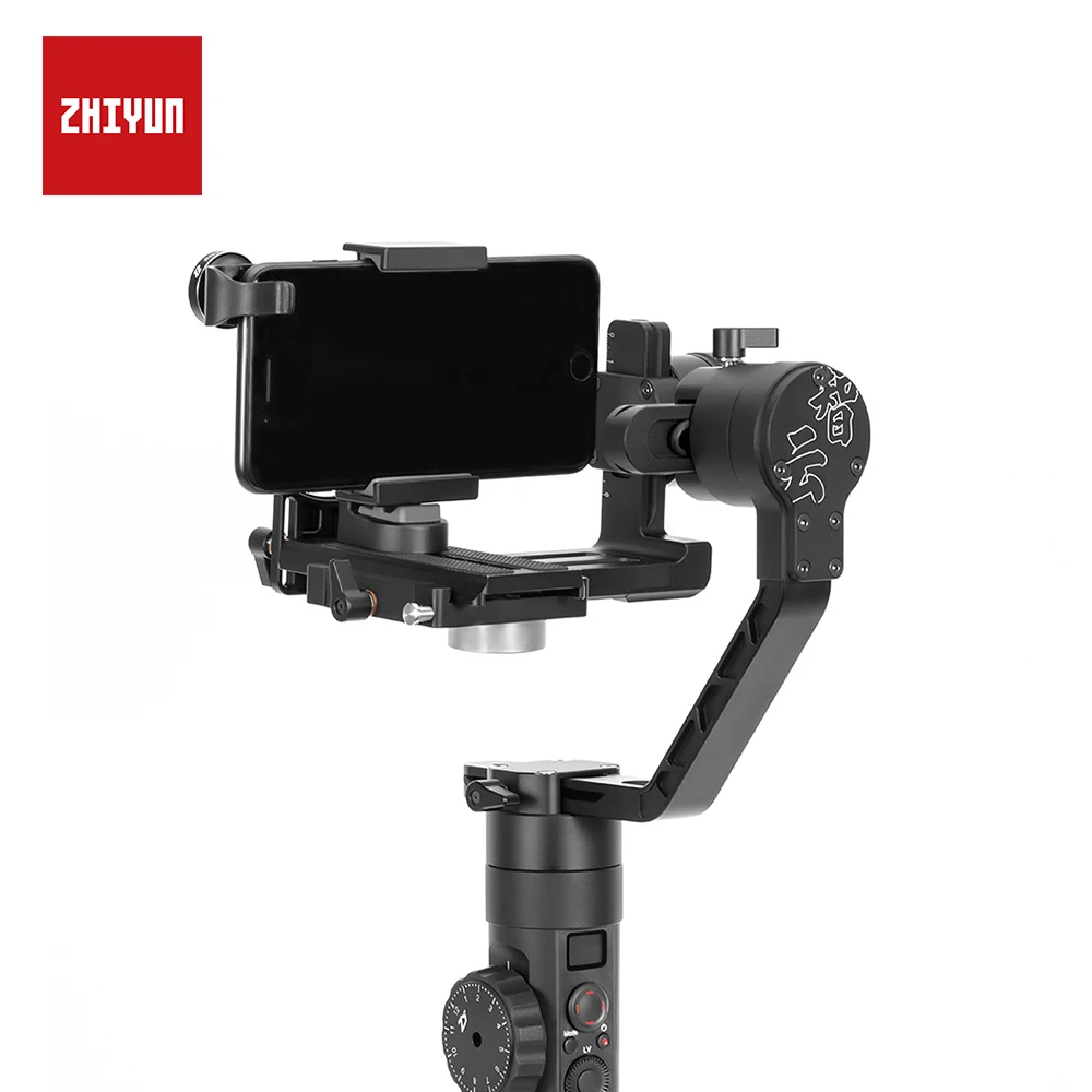 ZHIYUN Gimbal аксессуары держатель телефона вращающийся зажим для мобильного крана