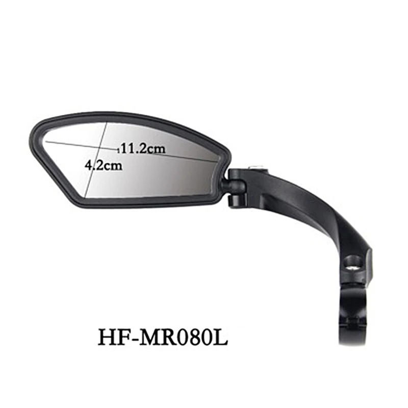 

Bike Rear View Mirror 360-degree Reflective Adjustable Stainless Steel Nylon Resin Bicycle Handlebar Grip Rearview Glass
