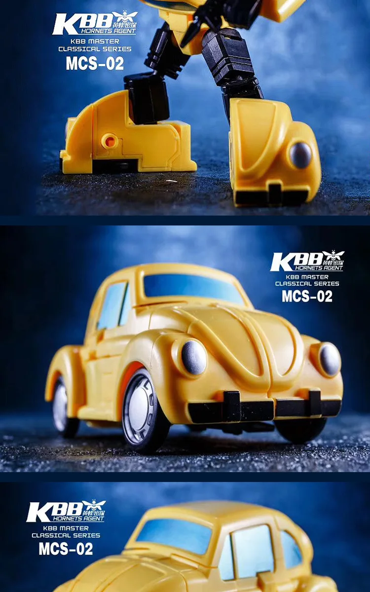 10 см KBB MCS-02 модель трансформации BBumbleb ABS фигурка деформированная игрушка MCS02 робот автомобиль Hornet матч MP10V коллекция игрушек