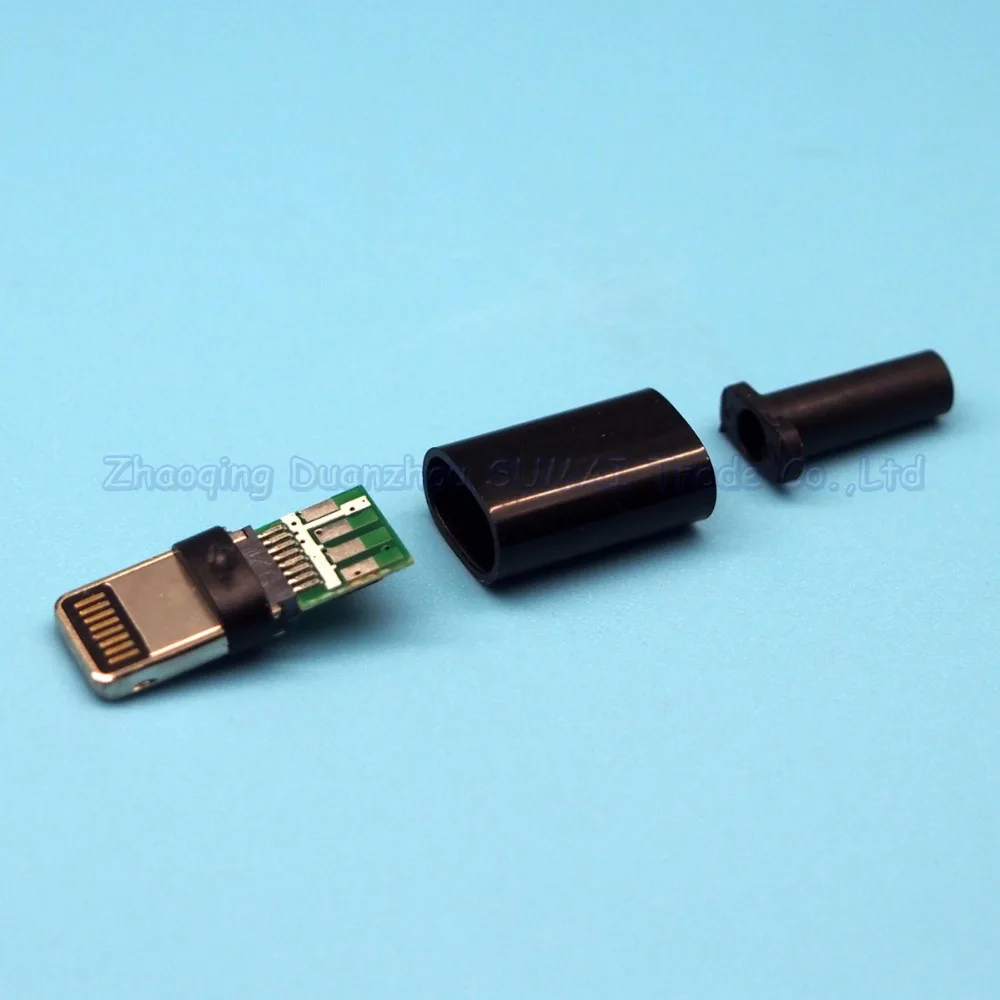 10 компл./лот 3 в 1 DIY сварочная проволока USB штекер разъем для iPhone с разъемом «папа» материнская плата с IC с оболочкой