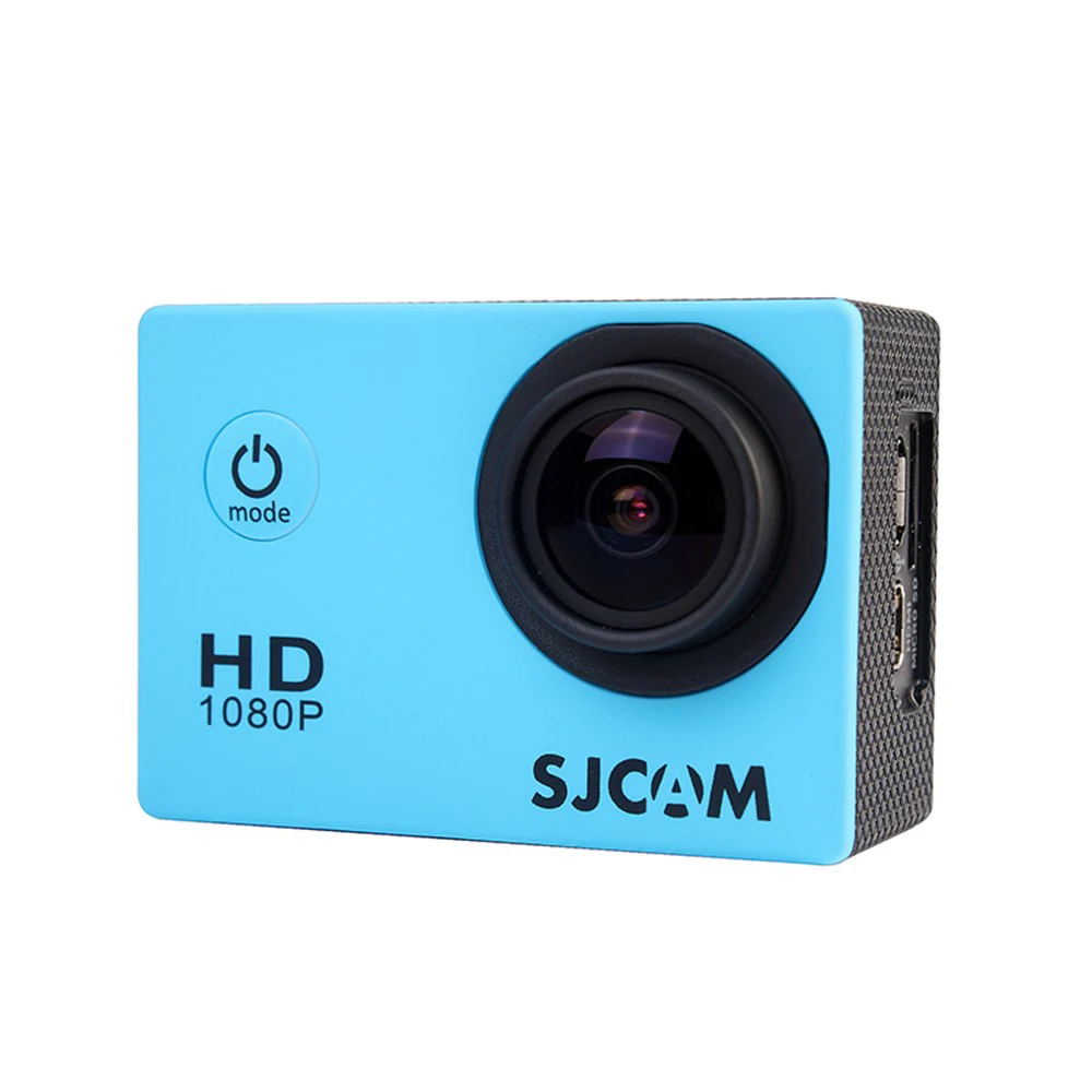 Оригинальная SJCAM SJ4000 1080P Full HD SJ 4000 камера на шлем 170 широкоугольная экшн-камера водонепроницаемая камера для экстремальных видов спорта DV - Цвет: Синий