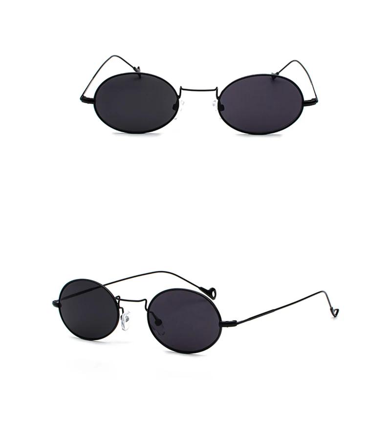 small oval retro sunglasses 900019 details (6)
