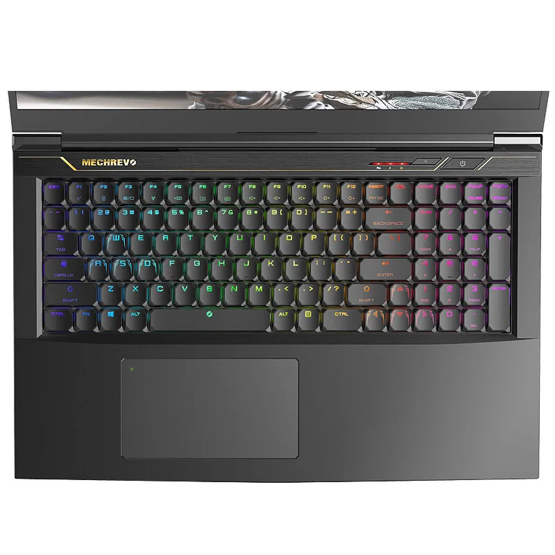 MECHREVO X8Ti плюс 144 Гц I7 17,3 дюймов RTX2060 дюймов для ноутбуков Intel Игровые ноутбуки добавить мышь Тетрадь i7-8750H 16G 256G+ 1T для офиса