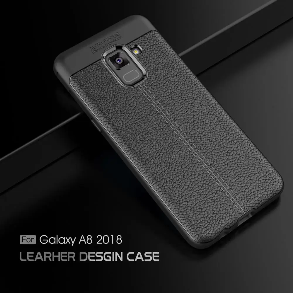 Ssuuu для Samsung A3 A52017 A82018 чехол личи шаблон Ударопрочный Мягкий ТПУ J330 J530 J730 J7Duo J7max