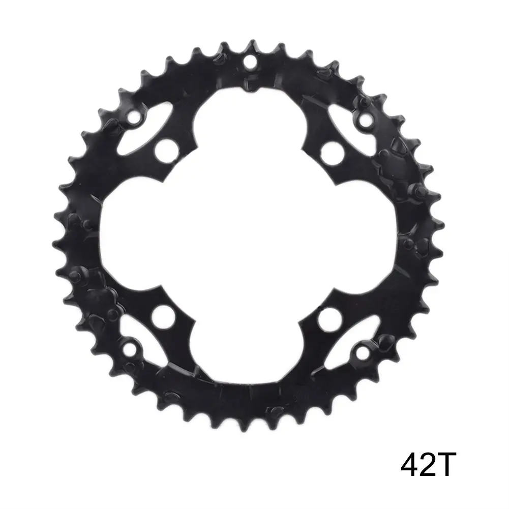 Perfect Mountain Bike Haomeng Hollow Sprocket Repair Disk 22t32t42t Tooth 8/9/24/27 Speed Tooth Plate Bicycle Sprockets Metal 5