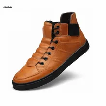 Мужские ботинки Размеры: 38-43, 44, новые зимние мужские ботинки из натуральной воловьей кожи обувь с открытым носком для дома и альпинизма