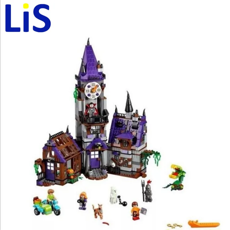 

10432 10431 Scooby Doo Mysterious Ghost House Building Block Compatible with legoinges 75903