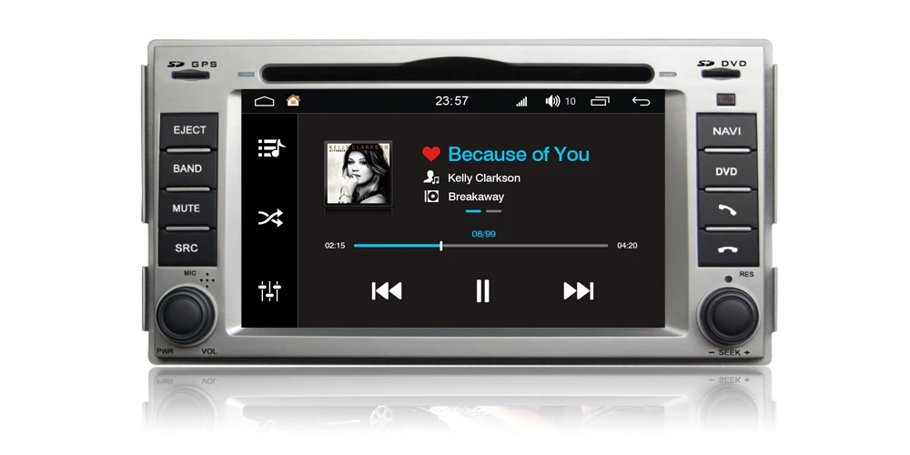 Top Liandlee For Hyundai Santa Fe 2006~2011 Car Radio Camera OBD TV BT Wifi CD DVD Player GPS Map Nav Navi Navigation Android System 17