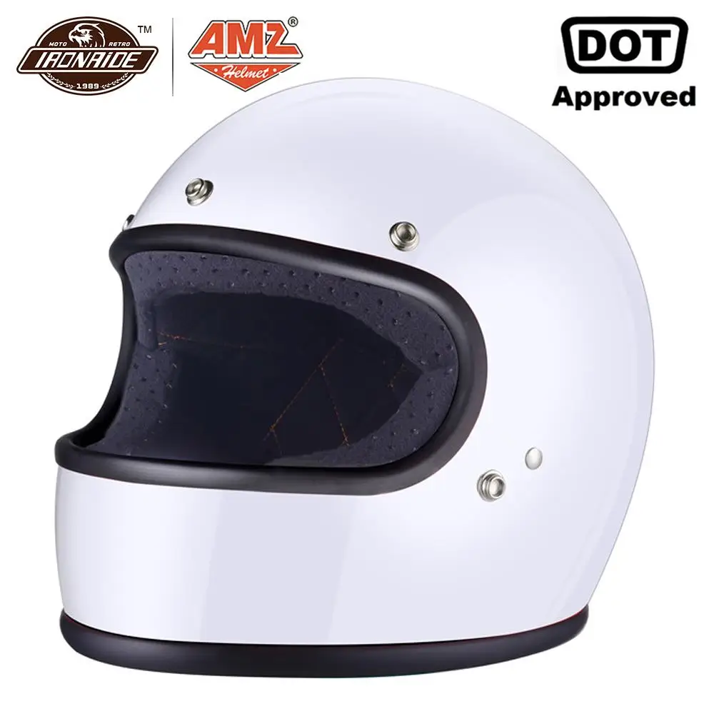 retro motocross helmet