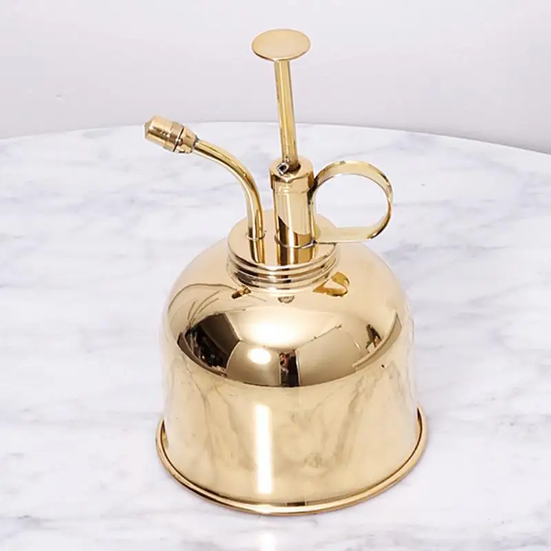 Лейка для полива скандинавские Engels Stijl Винтаж Messing Succulenten Kleine Gouden Tuinieren Spuiten Kan
