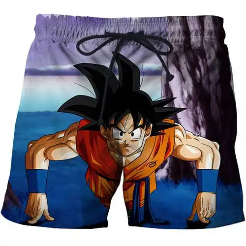 Dragon Ball Z Pocket быстросохнущие шорты для плавания для мужчин, одежда для плавания, сексуальные мужские плавки, летняя пляжная одежда, шорты для серфинга - Цвет: AFSTK1282