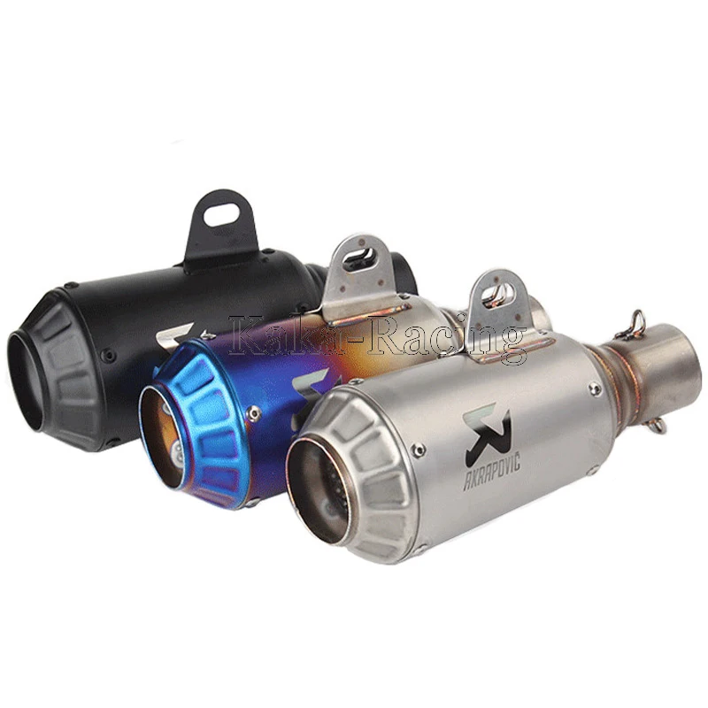 

Inlet 51mm Akrapovic Motorcycle Exhaust Muffler PIPE Motorbike Exhaust Escape Universal for GSR750 GSXR1000 GSR400 Z900 Z1000