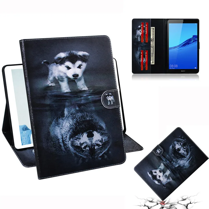 Чехол книжка для планшета Samsung Galaxy Tab A8 10. 0 Φ P205 кожаный чехол подставка с цветным