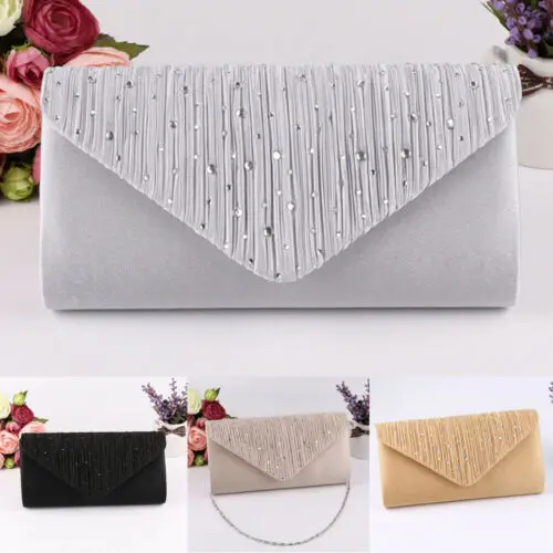 

Women Evening Mini Bag Fashion Wallet Party Prom Wedding Lady Clutch Envelope Handbag Gift