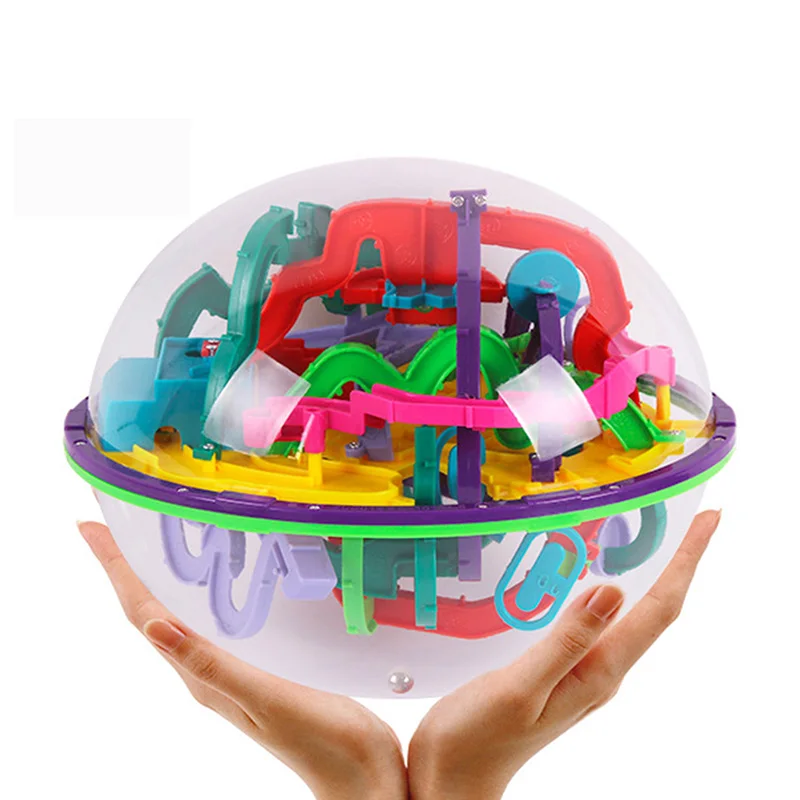 

Maze Ball Toy,Labyrinth Ball Maze 299 Steps 3d Magic Puzzle,3d Perplexus Maze Cube Ball,Children Educational Puzzle Games