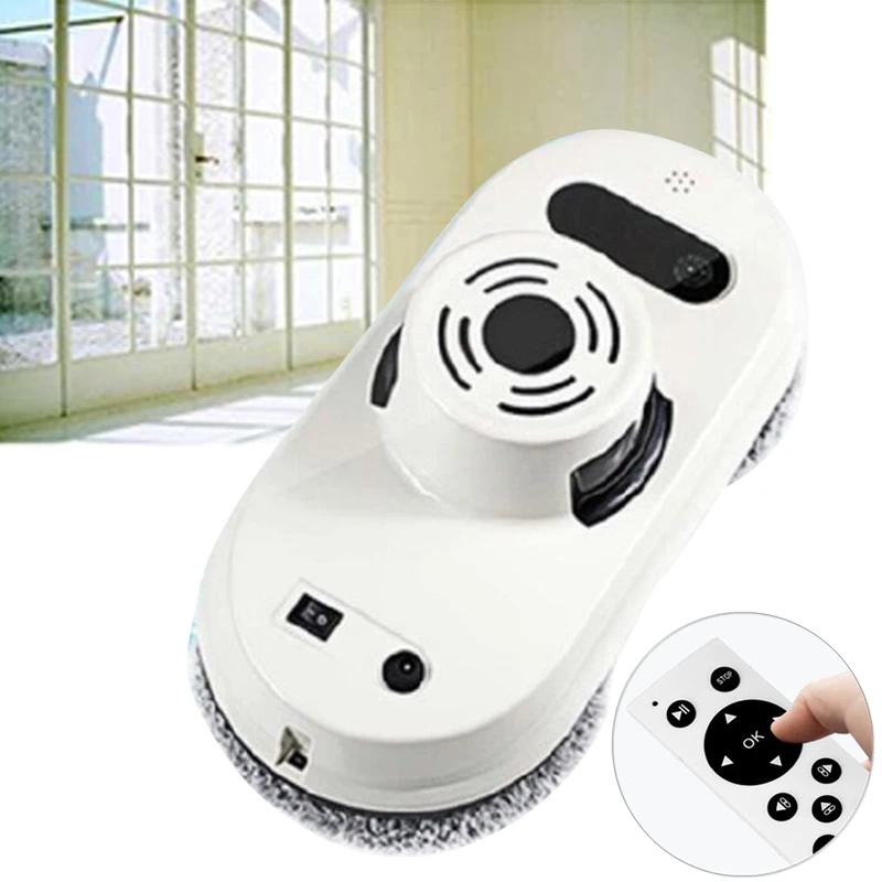 

Robot Window Cleaner Window Cleaning Robot High Suction Window Cleaner Robot Anti-falling Remote Control Vacuum Cleaner