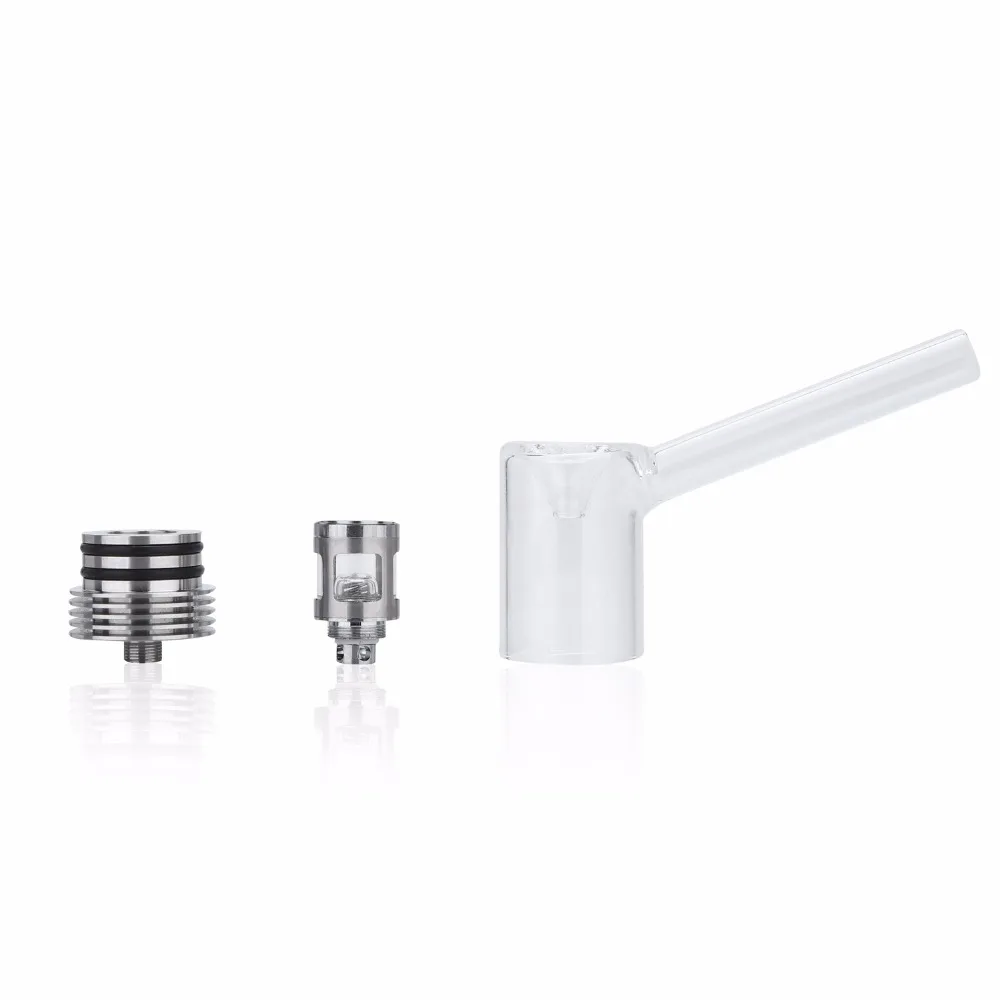 510 Wax Tank Atomizer Clearomizer with Glass Mouthpiece Attchment Quartz Coilless fit for 15W - 40W Box Mod Pen Battery e cigar 510 Wax Tank Atomizer Clearomizer with Glass Mouthpiece Attchment Quartz Coilless fit for 15W - 40W Box Mod Pen Battery e cigar