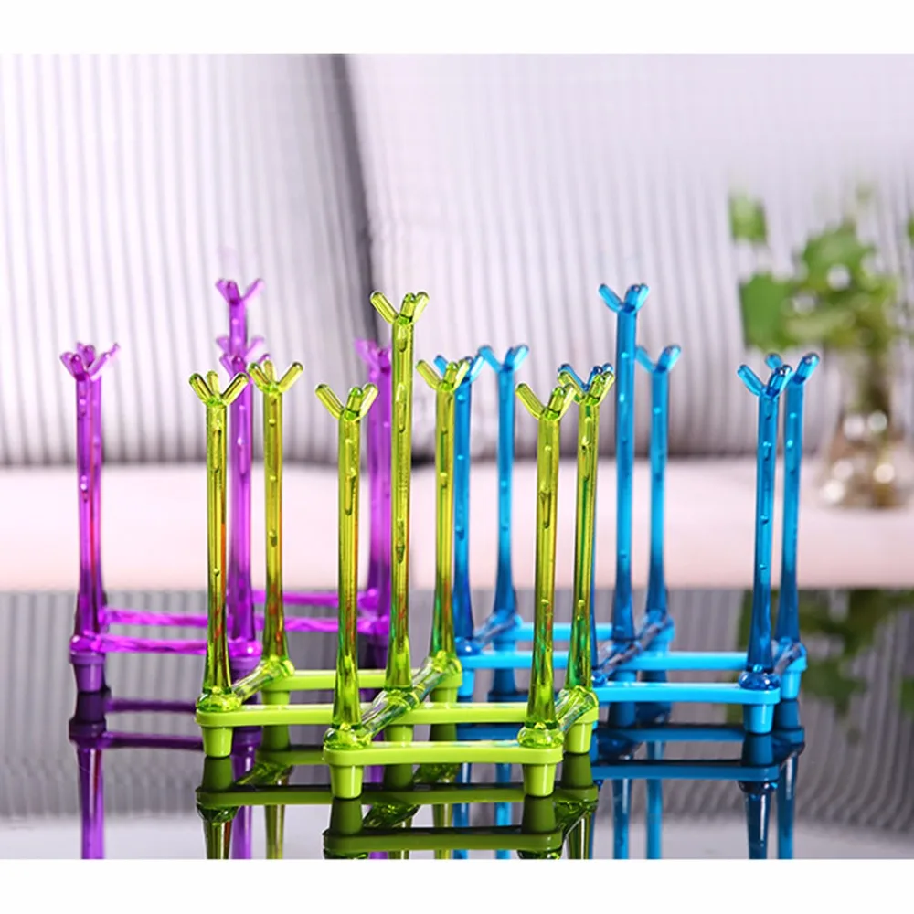 

Baby Feeding Bottle Rack Drying Nipple Stand Cup Storage Folding Drainer Dryer
