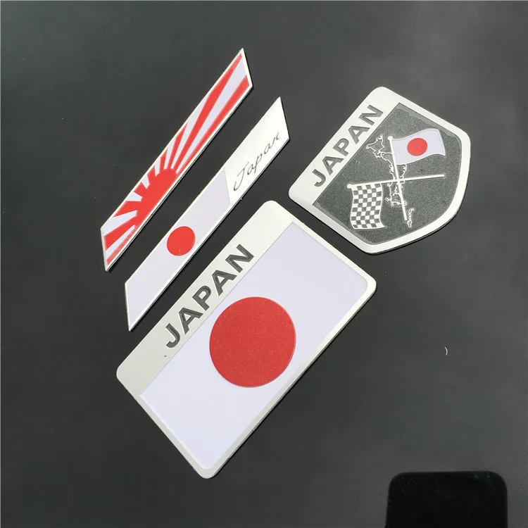 Автомобильный Стайлинг японский флаг эмблема знак наклейка на автомобиль