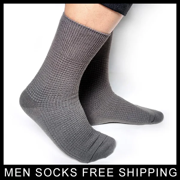 Мужские носки зимние брендовые новые модные толстые теплые мужской официальный костюм деловые носки серые мужские хлопковые носки