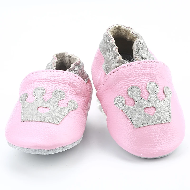 [Simfamily] противоскользящая детская обувь; мягкая обувь из натуральной кожи для маленьких мальчиков и девочек; тапочки для малышей 0-6, 6-12, 12-18, 18-24; обувь для первых шагов - Цвет: NO9