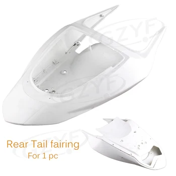 

GZYF Motorcycle Tail Rear Fairing Body Kits for Kawasaki NINJA ZX6R 2003 2004 Injection Mold Unpainted White Replacement