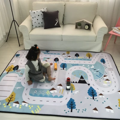 Луи Мода ползающий коврик для дома медленный отскок игра утолщение детская подушка для гостиной - Цвет: G2